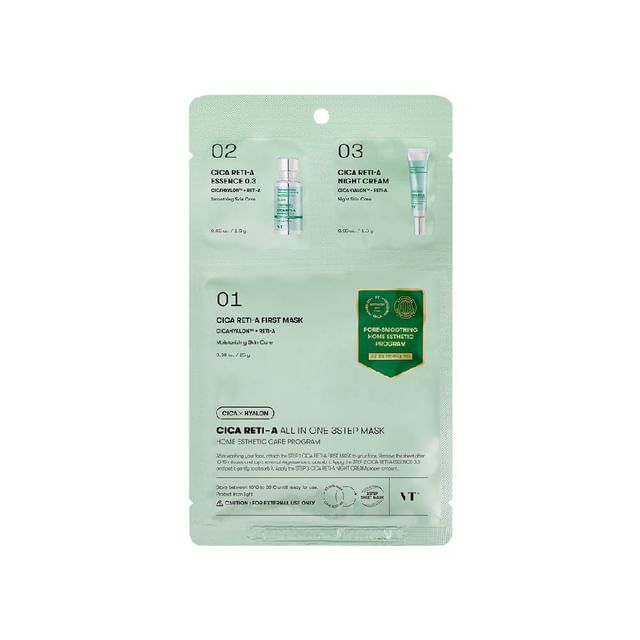 VT - Cica Reti-A All In One 3 Step Mask 28g x 1 sheet