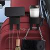 Backseat Cup Holder For Car Automotive Headrest Multifunction Drink Holder Hook Hanger For Beverage Bottles Coffee Cups Drinks