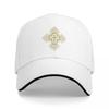 Ethiopian Orthodox Church Cross Pattern Illustration High Quality Vector Baseball Cap Cosplay Icon Womens Golf Clothing Unisexs