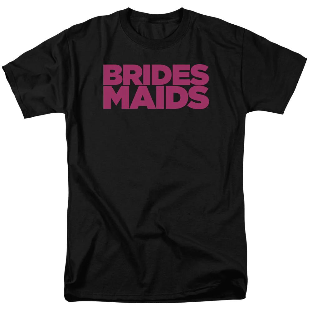 

Bridesmaids Logo Mens T Shirt Black Black Officially Licensed M