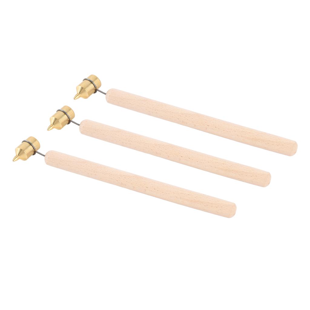 Feinlinien-Malstift mit 0,3 mm Spitze, Kupferfarben, Holzfarben-Applikator für Stoff, Holz, Metall und Leinwand