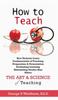 Kniha How To Teach