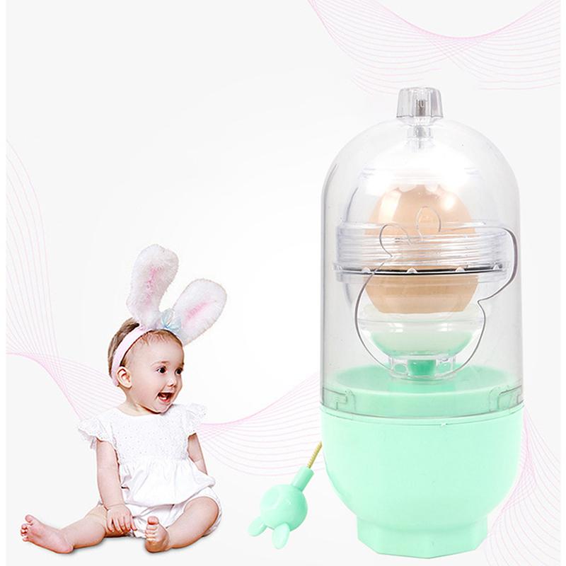 Portable Household Egg Yolk Protein Blender Hand Operation Egg Maker Spinner