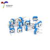 Horizontal RM065 Adjustable Resistor, Blue/White, 10K To 100 Ohm, 102/103/203/104