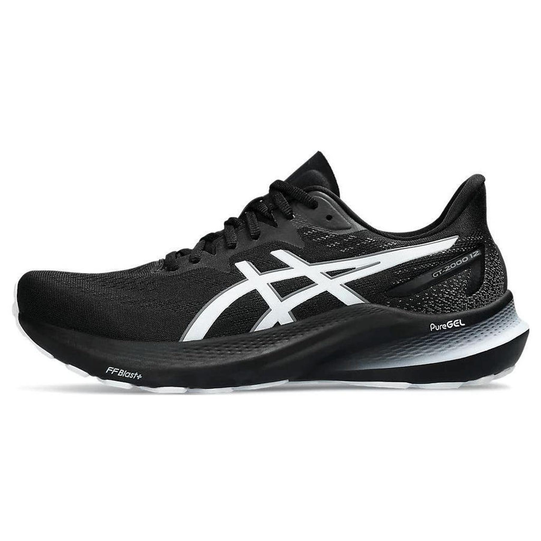 ASICS GT-2000 12 Black White Men s 1011B691-006 EU 43.5