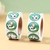 500Pcs Self-Adhesive Soccer Stickers Round Football Pattern Sealing Sticker  Party Decor