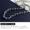 [Shinjuku Gin No Kura] Silver 925 Link Chain Necklace, 50cm, Simple Design Chain, U-Shaped Chain, Chain Only