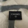 Chanel Camellia/CC Logos Quilted Print Cashmere Stole BeigeUsed