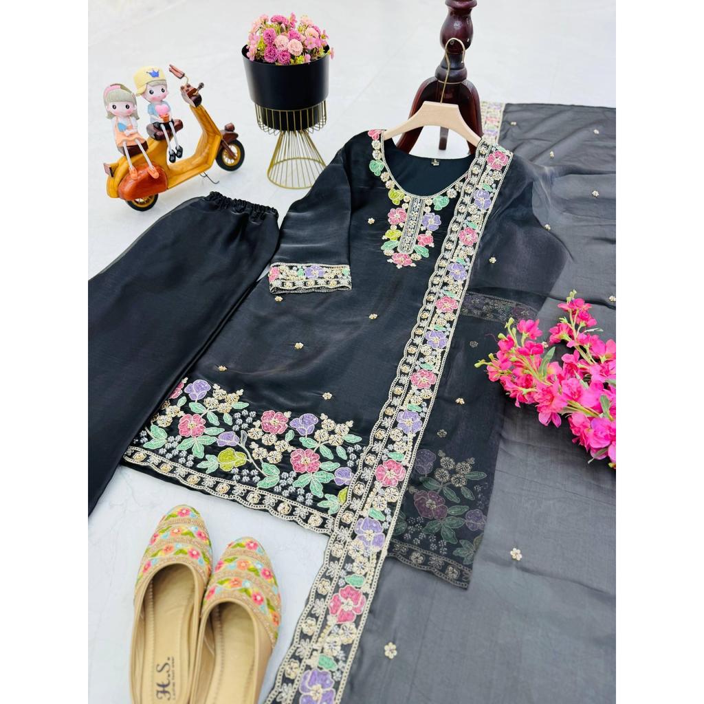 Pakisatni Party Wear Ethnic Palazzo Suit Indian Desigenr Ethnic Salwar Kameez