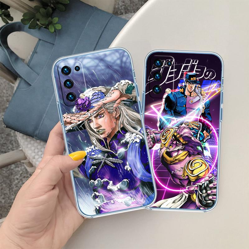 BH31 JoJo's Bizarre Adventure Transparent Phone Case for Motorola Moto G7 G8 G9 G84 G85 G73 G24 G15 Z2 Play Power Plus