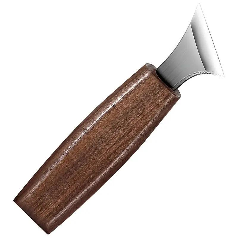 Walnut Wood Chrome Vanadium Steel Carving Knife Set 10 Piece And 12 Piece Woodworking Knife Set Spoon Knife And Wood Chisel Set For Woodworking Crafts