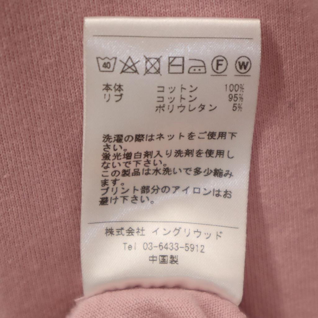 CHARI&CO. Short sleeve T-shirt L Pink Men's Used