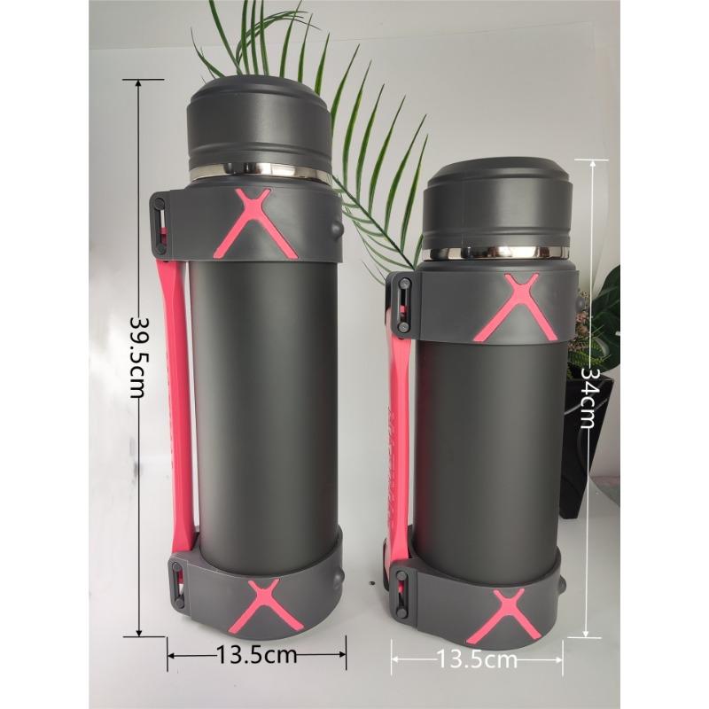 Updated High Capacity Travel Pot 304 Stainless Steel Vacuum Insulated Pot Car Climbing Account Fitness Activities Kettle High Quality 2000ML 1PCS