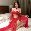 Lace Hanfu Cheongsam Lingerie Set - Seductive Cosplay Underwear for Intimate Moments