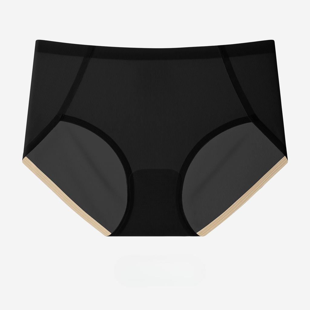 Women's Summer Thin Yoga Fitness Exercise Invisible Ice Silk Seamless Triangle Briefs