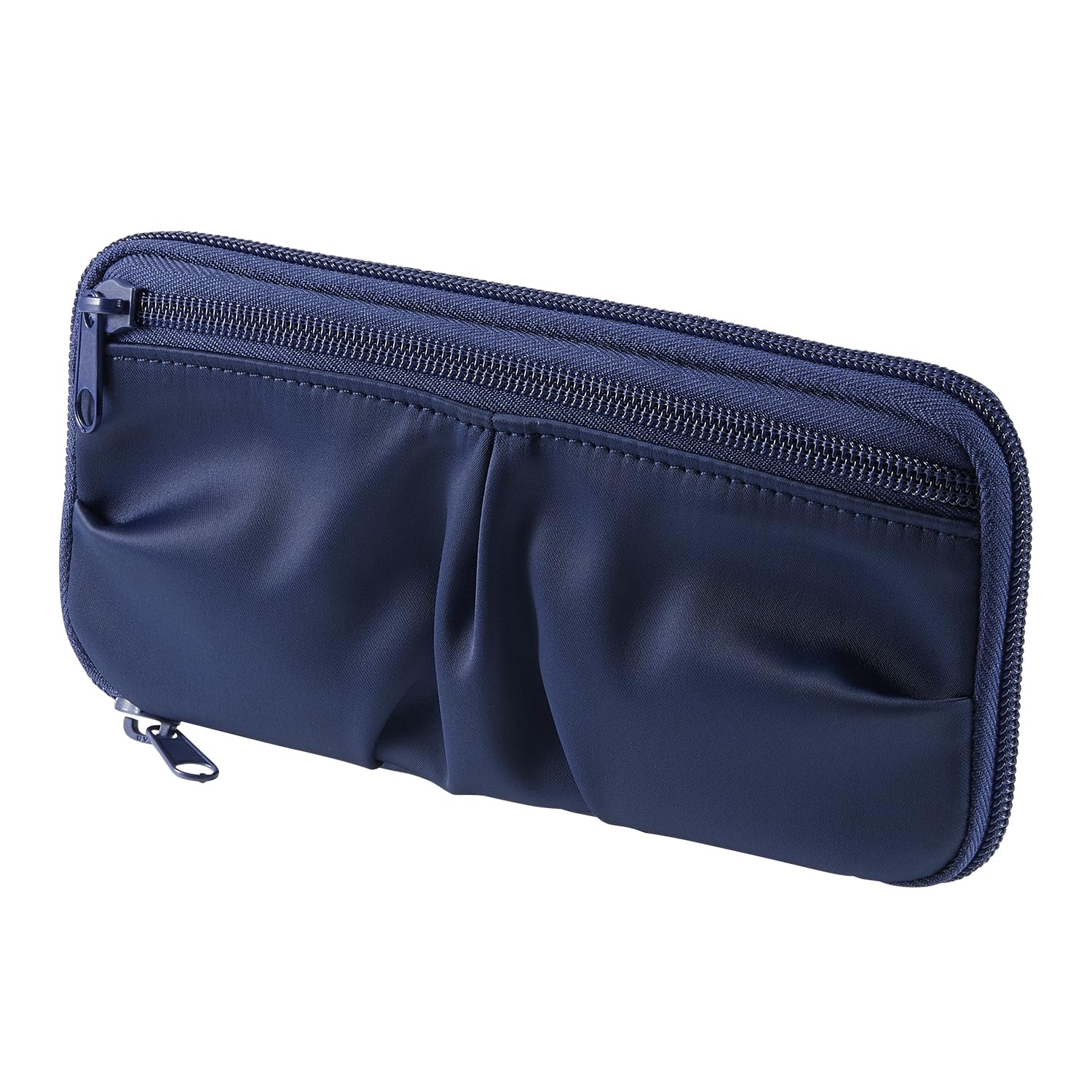 

Plus FABFAB Round Drape Pencil Case Pouch, Navy, FL-241CA (Product Code 98-926)