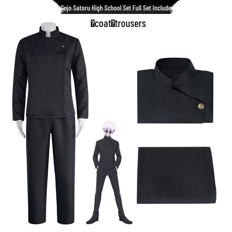 

Косплей старшокласників Джуджуцу Кайсен: Серія костюмів Годжо Сатору, Фушігуро Тоджі, Гето Сугуру XL