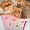 8 Sheets Plastic Waterproof Self-Adhesive Picture Stickers Cartoon Decals for Kid's Art Craft Cookie 150x150mm Sticker: 25mm