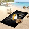 Asciugamano da Spiaggia Stampa Pittsburgh Penguins Morbido Portatile Asciugatura Rapida?Asciugamano Asciutto Per Piscina Vacanza Estiva Sport all'Aperto