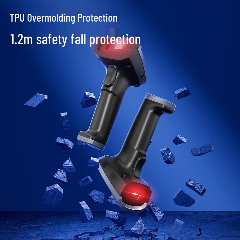 Deli AA308 1D/2D Wireless Barcode Scanner