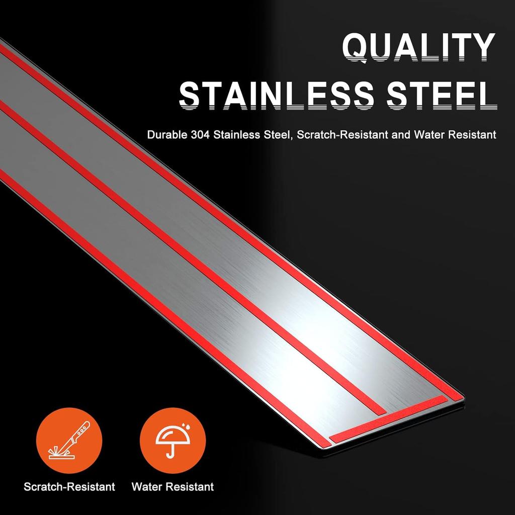 ACLONG Pillar Posts Door Window Trim Glossy Black Stainless Steel Compatible with Ford F-150 Super Cab Crew Lincoln Mark LT 2004-2014, Anti Scratch