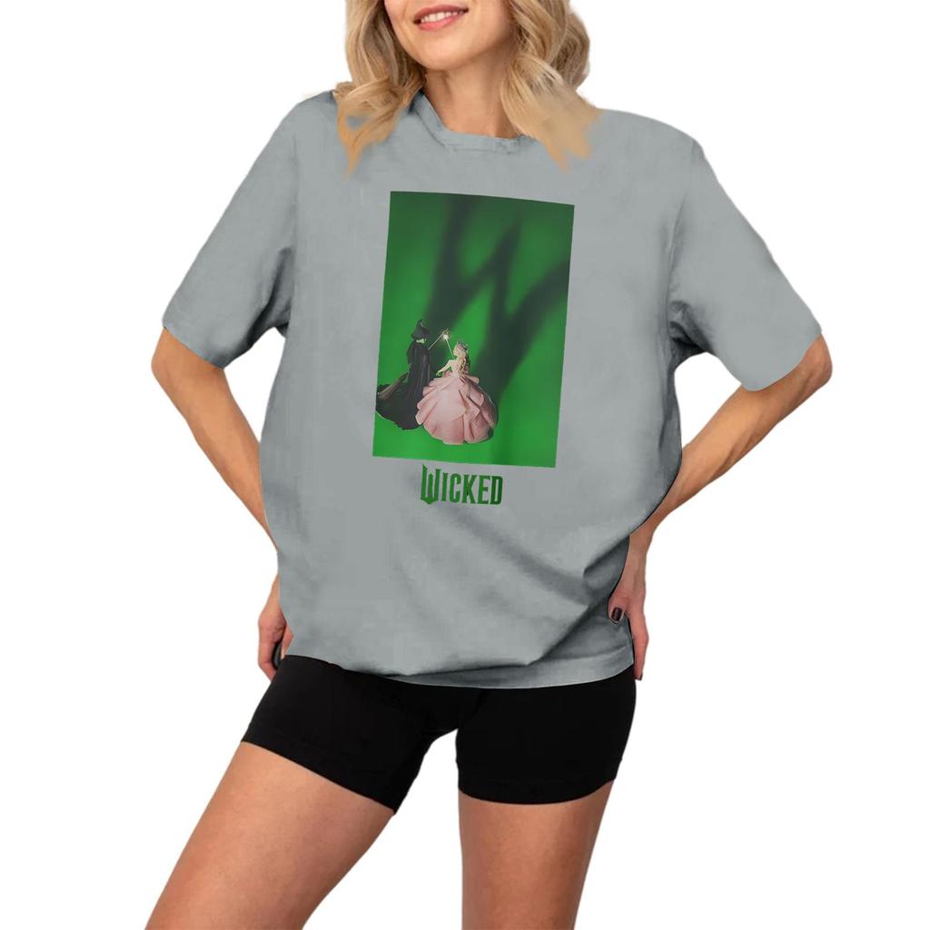 Women's Fashionable And Casual Long Sleeve Printed Short-Sleeved Top