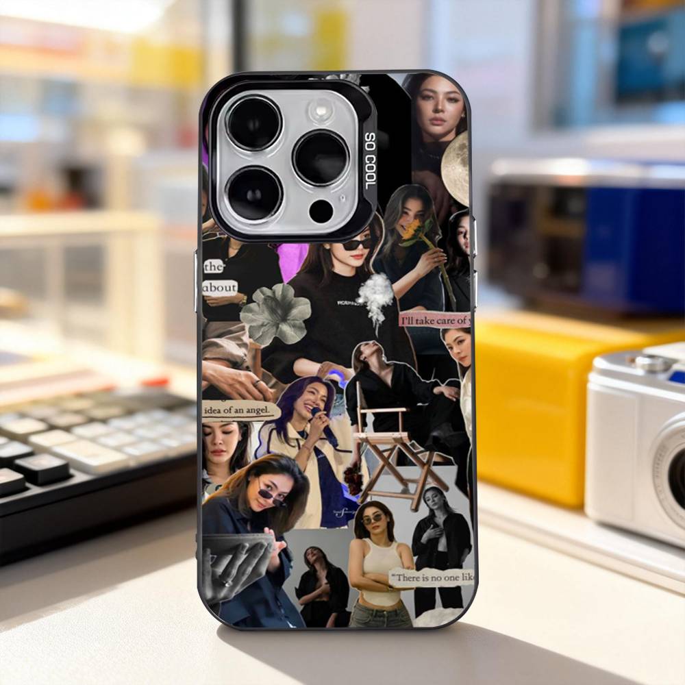 

F-Faye Peraya Malisorn Phone Case For iPhone 17,16,15,14,13,12,11,Pro,XS,Max,Plus,Mini,SE4,E IMD Matte Black iPhone14