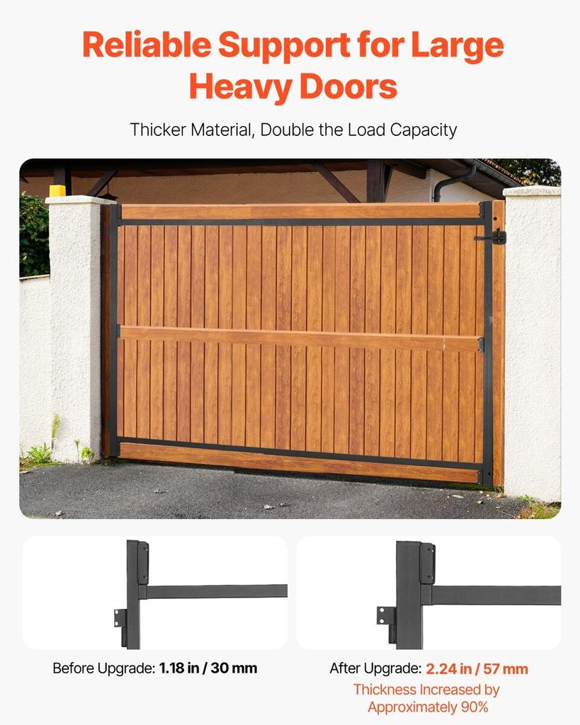 Gate Building Kit Fits 36 To 60 In Wide Openings 6 To 7 Ft High Fence