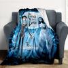 1PC Corpse Bride Outdoor Blanket Lightweight Flannel, Soft & Warm, All-Season, Outdoor, Camping, Living Room, Office,  L1106039
