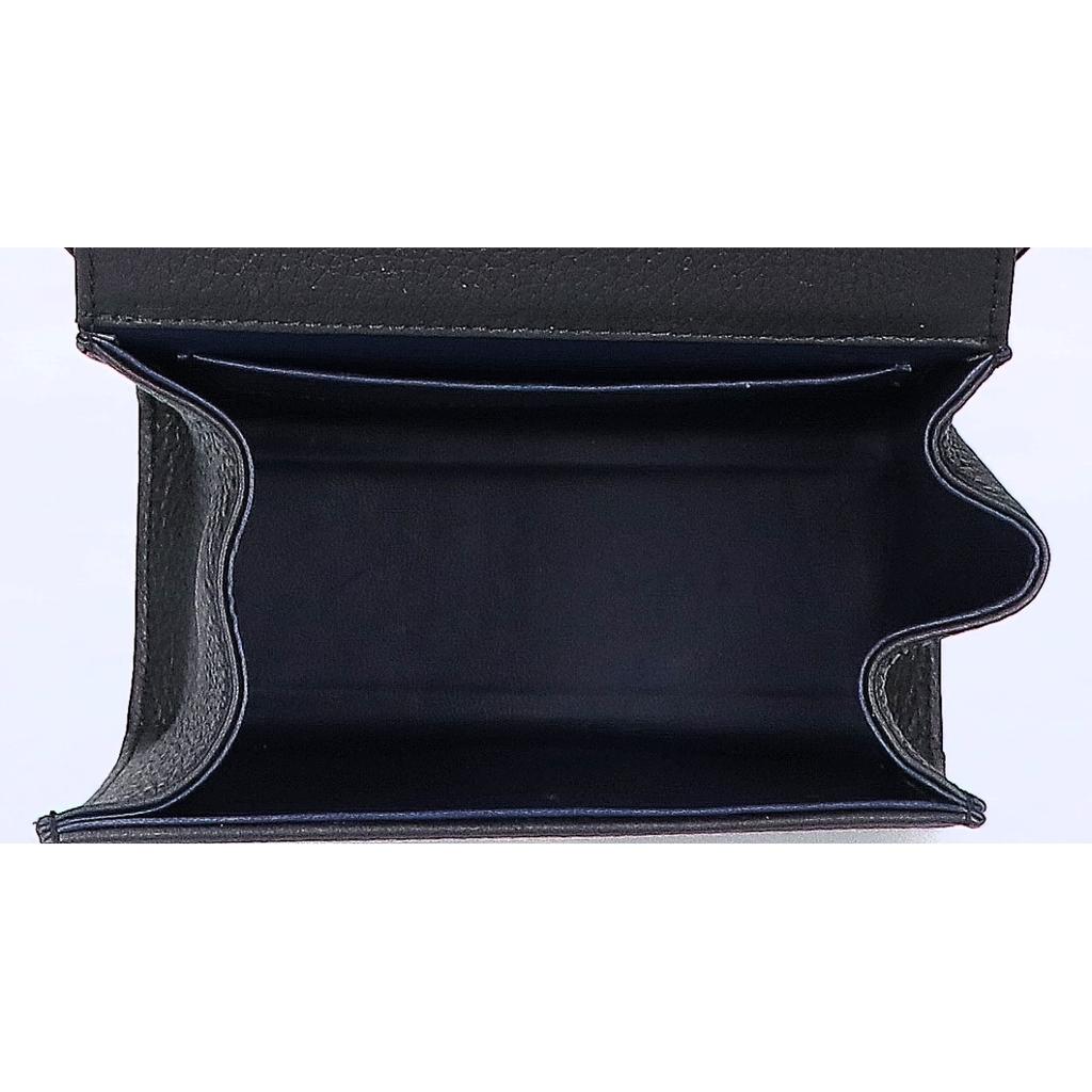 TSATSAS [Excellent Condition] 005344 MALVA2 Leather 2-Way Shoulder Bag Handbag blackUsed