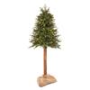 Sapin De Noël Artificiel – Épicéa Naturel Sur Tronc (150 Cm)