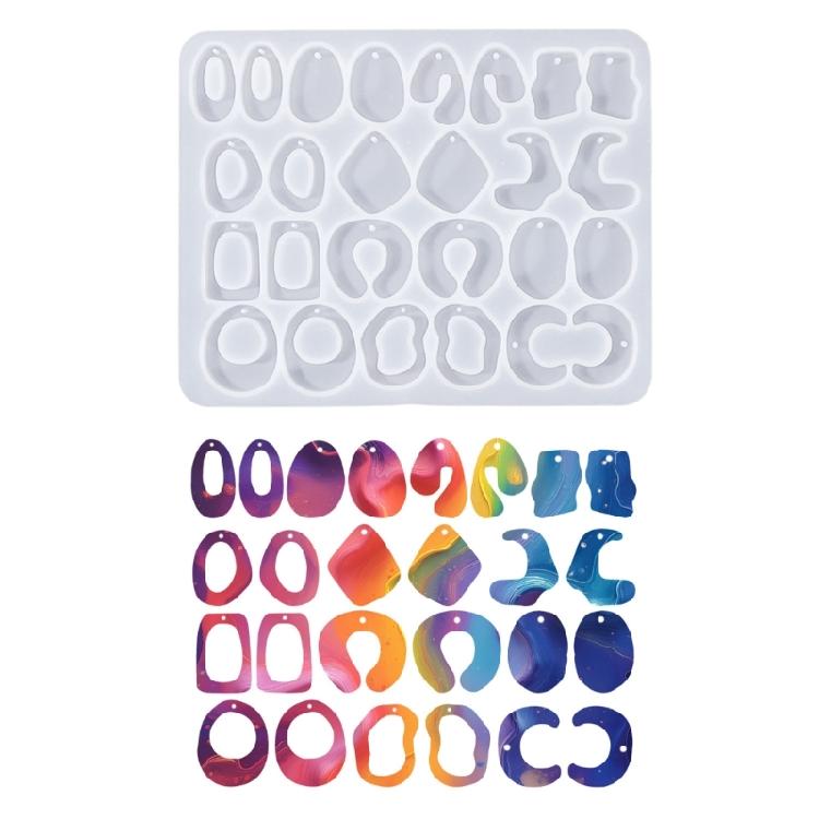 

High Temperature Resistant Silicone Mold For Earrings And Necklaces Pendant Jewelry Tool For Craft Enthusiasts 1