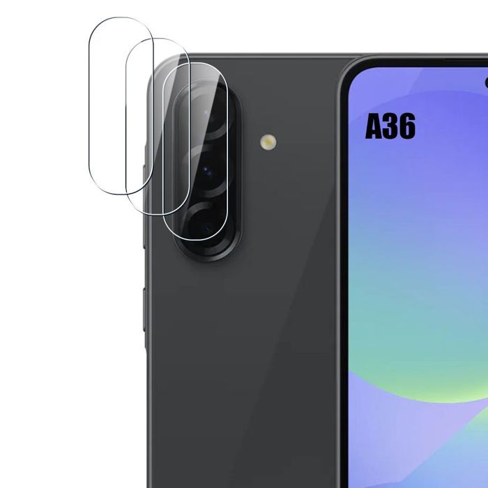 Film de protection - Samsung - Galaxy A36 5G - Verre trempé - Lot de 3 - Résistant aux rayures
