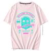 Anime Dorohedoro T-Shrit 90s Welcome To Chaos Print Short Sleeve Tops Male Loose Fashion Tshirt Unisex Funny Manga T Shirt