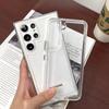 Suitable for Samsung S25 Ultra Mobile Phone Case Transparent Simple S24S23S22 Full Package Anti Fall Acrylic Space Case