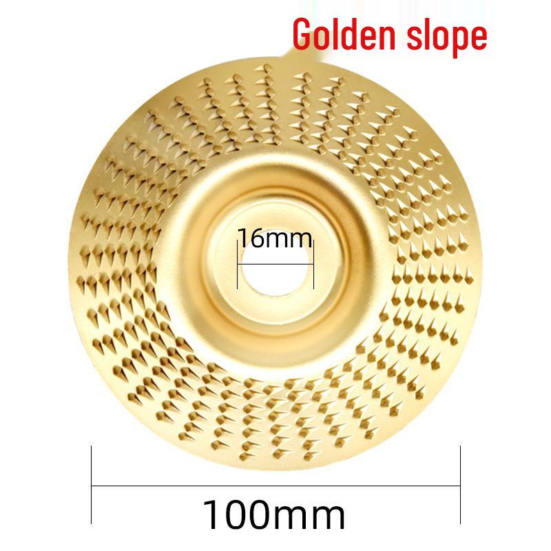 Woodworker Angle Grinder Disc: Sanding, Shaping, Grinding, Sharpening, and Polishing Tool.