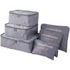 Suitcase Organiser Travel Clothes Bags, Pack Of 6 Storage Bag