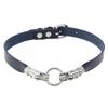 Punk Dragon Head Choker, Dark Vintage Ethnic PU Leather Clavicle Necklace