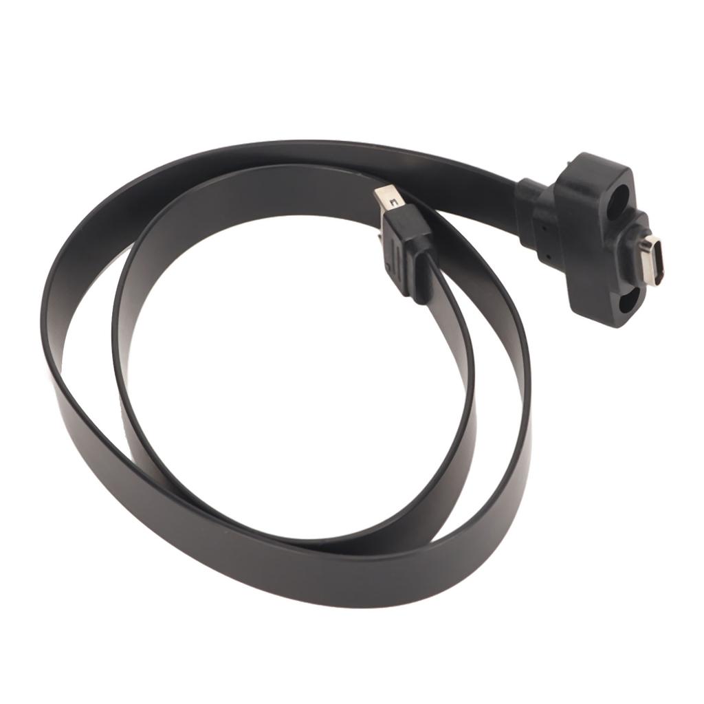 USB 3.1 Type C Front Panel Header Extension Cable with Nut Design 10Gbps Flexible 1.64ft Length