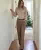 HAINT Hazel Straight-Cut Corduroy Pants 6Col_Beige