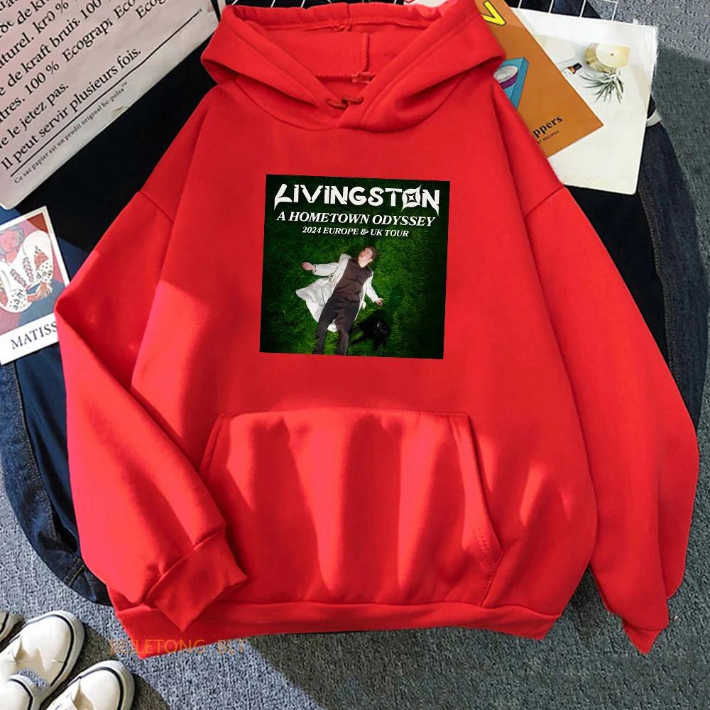 Livingston  Europe UK Tour Graphic Hoodies A Hometown Odyssey Album Sweatshirts Ropa Mujer Clothing Sudaderas