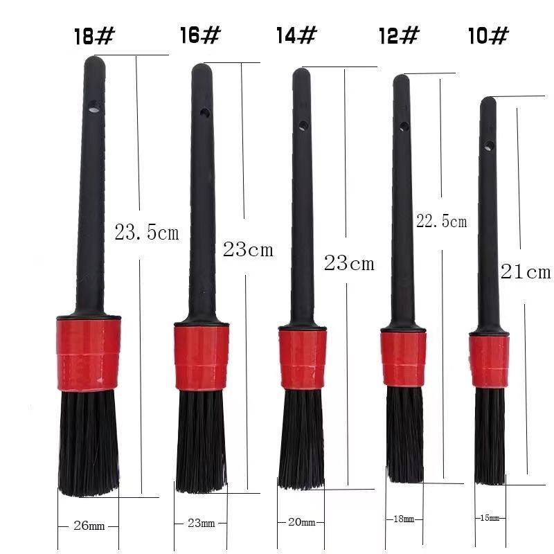 17-Piece Car Cleaning Drill Brush Set for Interior, Wheels & Crevices - European & American Style