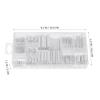 200Pcs Spring Assortment Spiral Galvanized Extension Springs for Automotive Appliances Electronics Tools Replacement Parts
