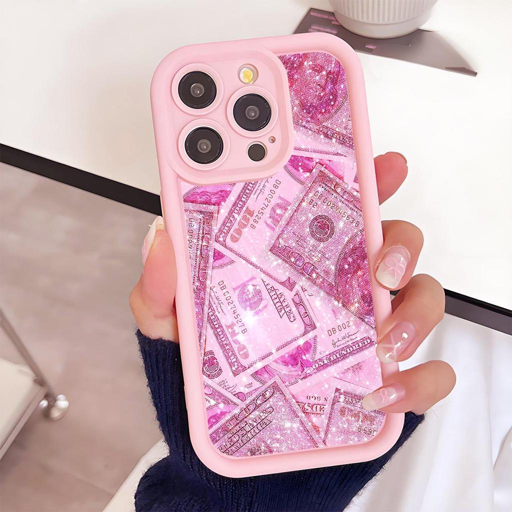 iPhone 15/16/17 Pink Groove Sky Eye Phone Case