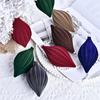 New Velvet Ball Christmas Tree Ornament Plastic DIY Crafts Painted Christmas Gifts Boxes Pendant Pendant New Year Christmas Gift