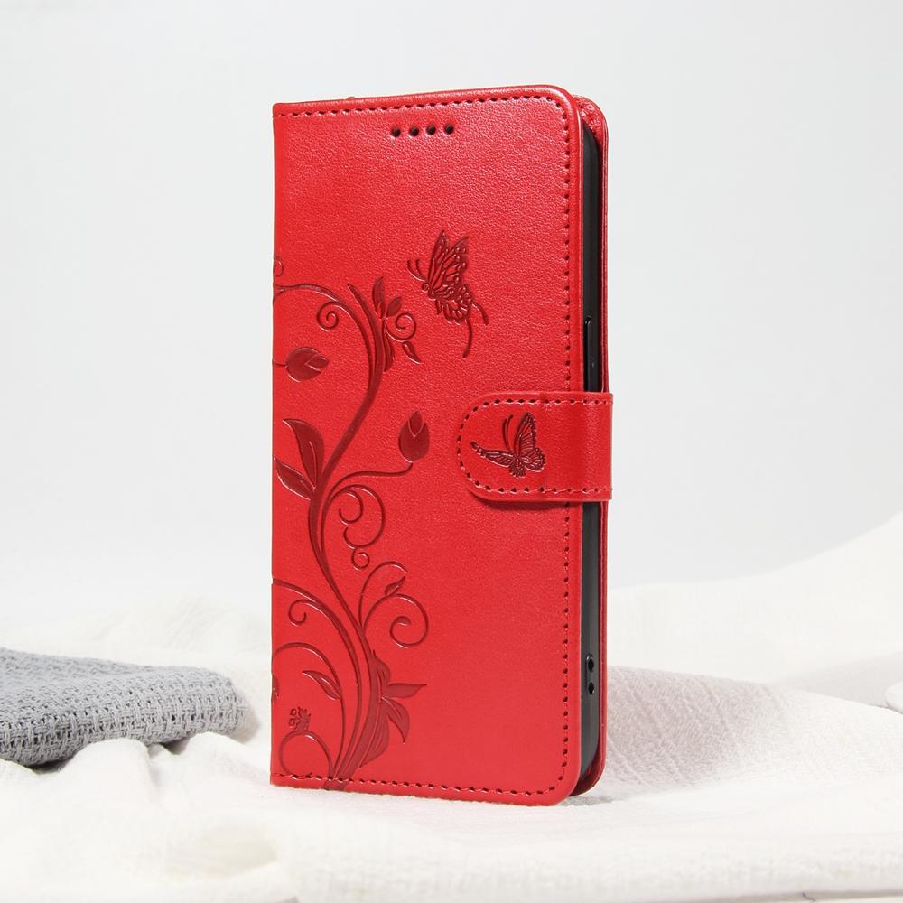 

Butterfly Flower Leather Magnetic Case For Xiaomi Redmi Note 15 14 13 12 11 10 9 8 Pro Plus 5G 4G 12S 14S Wallet Bags Flip Cover Redmi note 15 5G