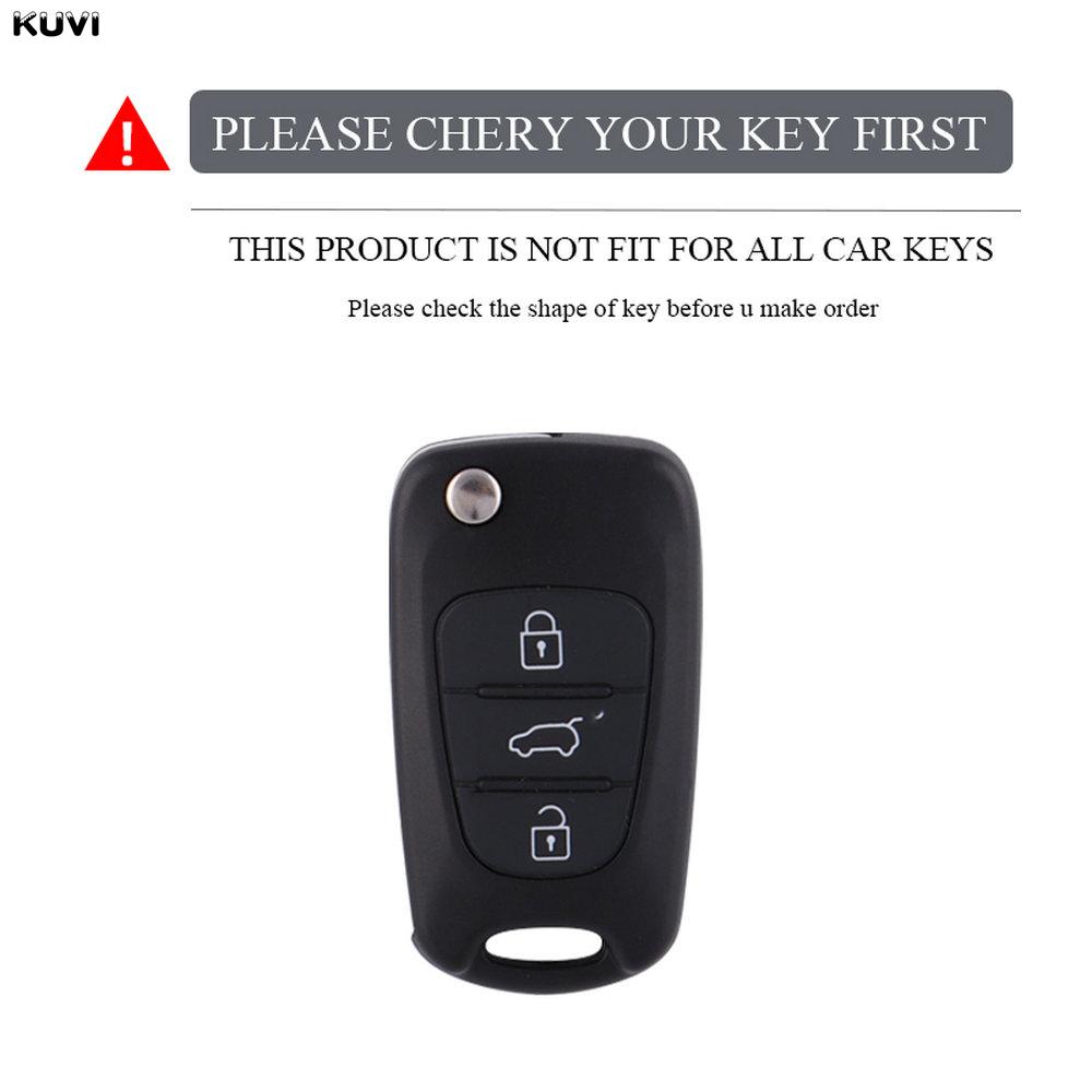 For Hyundai I20 I30 Ix20 Ix25 Ix35 Soft Tpu Car Folding Key Case Cover For Kia Sportage Rio 3 Soul Optima Ceed Pro K5 K2 Pride