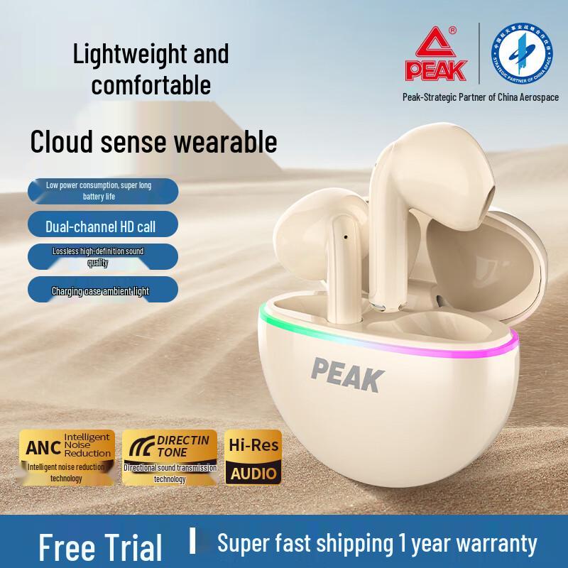 Peak 2026 Active Noise Cancelling Wireless In-Ear Sports Earbuds
