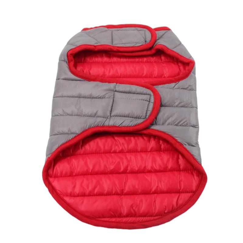 Warm Reversible Dog Coat Medium Dogs Winter Fall Waterproof Windproof Thick Cotton Pet Jacket