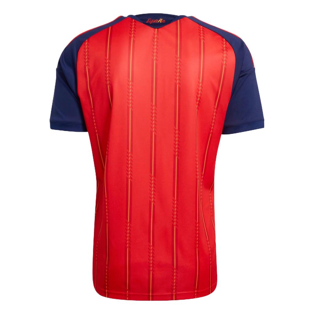 adidas Spain 2026 Home Fan Jersey Men Red Navy JN4390